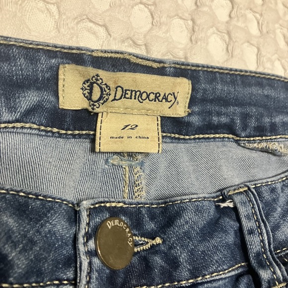 Democracy Blue Wide Leg Jeans - Picture 5 of 11